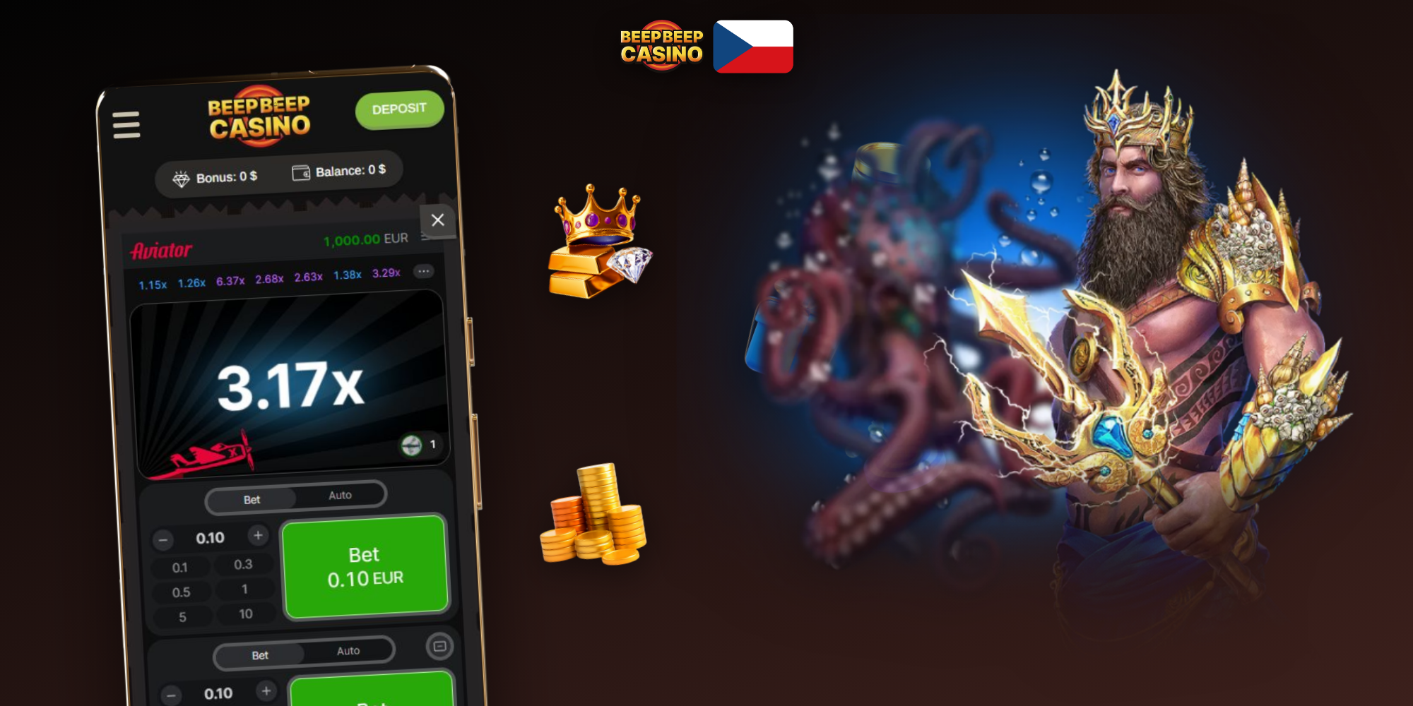 Tři fáze kola hry Aviator – start, stoupání multiplikátoru a cashout.