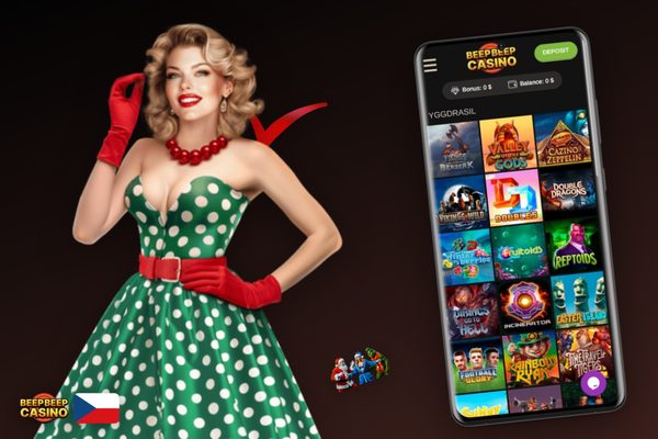 Beep Beep Casino app ke stažení – notifikace o aktualizaci na obrazovce smartphonu