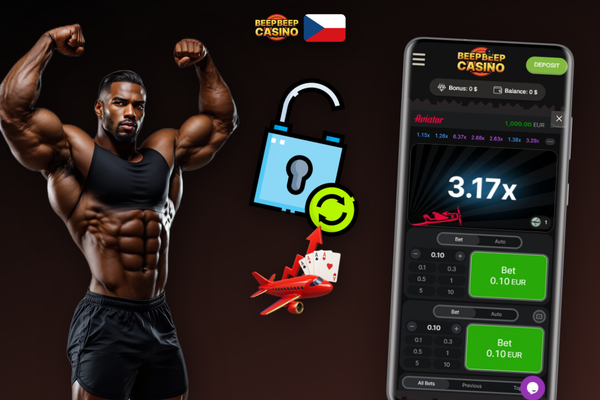 Strategie výběru výhry v Aviator Beep Beep Casino – dva cíle cashoutu na stoupající křivce