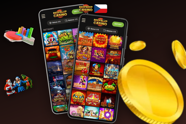 Beep Beep Casino mobilní aplikace při instalaci na iPhone s logem značky na displeji