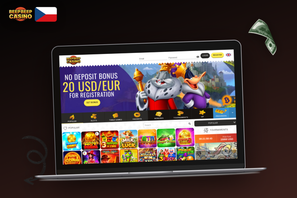 Beep Beep Casino desktop i mobil se stejným rozhraním pro plynulé hraní na PC i telefonu