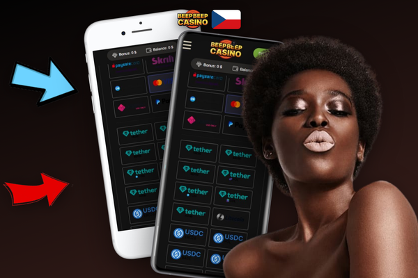 Zadání promokódu DUCK250 v pokladně Beep Beep Casino pro aktivaci bonusu