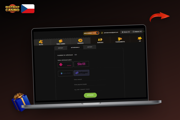 Operátor živého chatu Beep Beep Casino pomáhá vyřešit zpožděnou výplatu výher